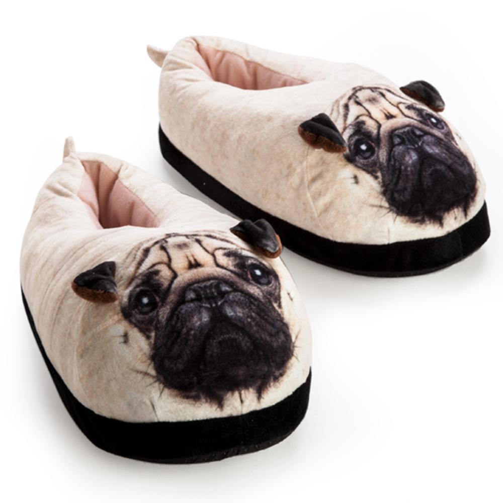 mens pug slippers