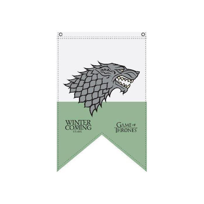 game of thrones wolf flag