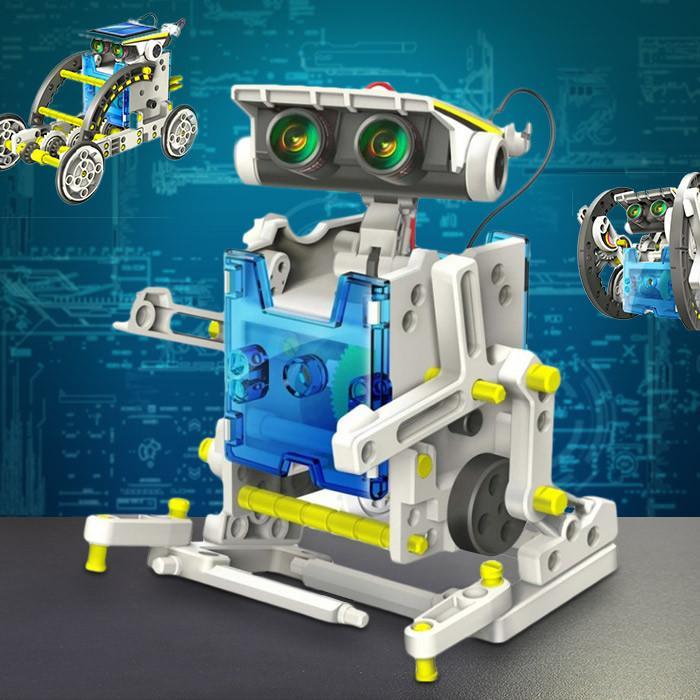 14 in 1 Solar Robot Construction Building Kit 