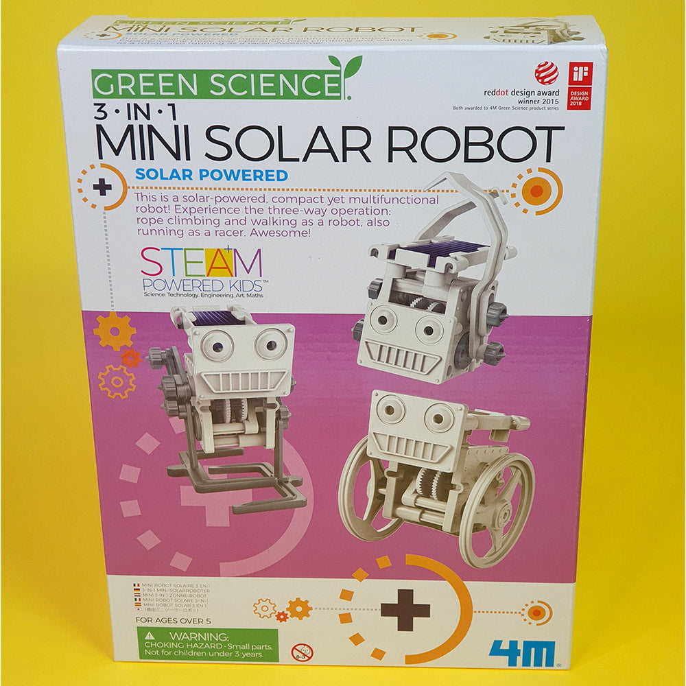 mini solar robot