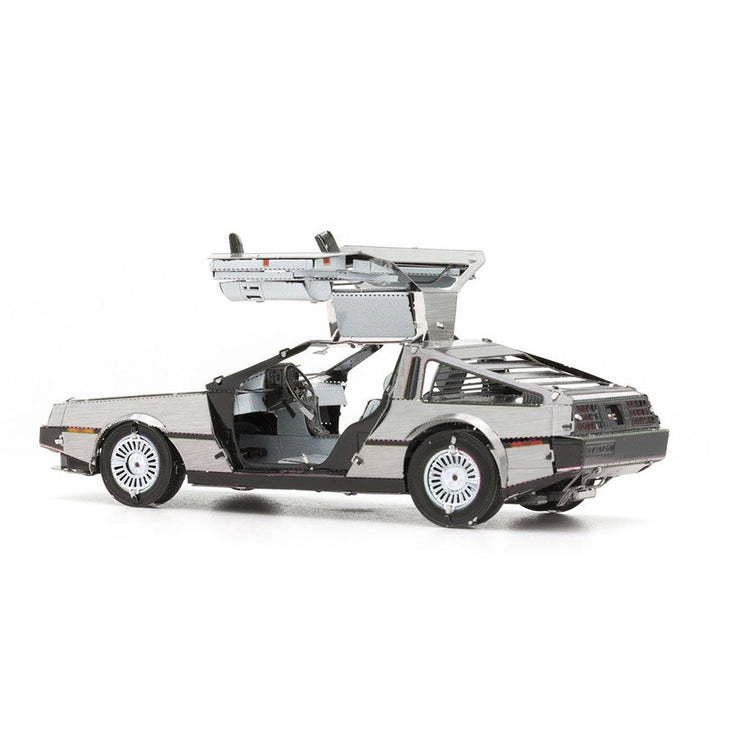 metal earth delorean 3d model kit