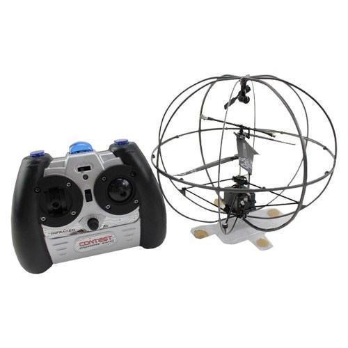 remote control helicopter and robot