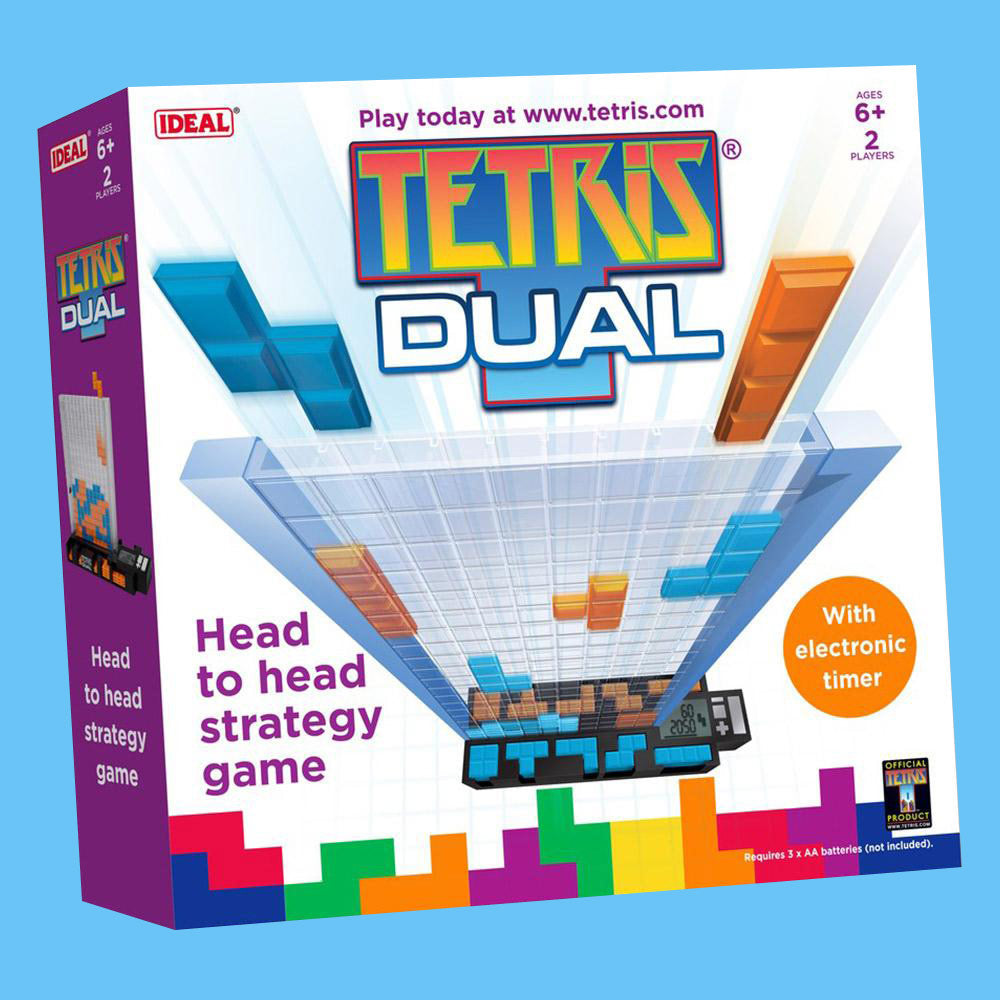 Tetris Dual Retro Gaming Tabletop Strategy Game – Yellow Octopus