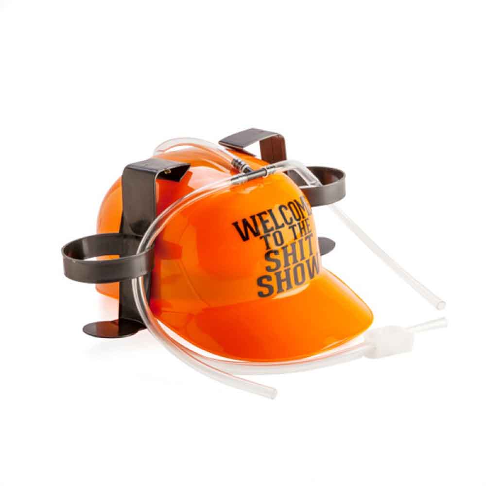 Welcome to the Sh#tshow Drinking Hat - Holds 2 Beers!#N# – Yellow Octopus