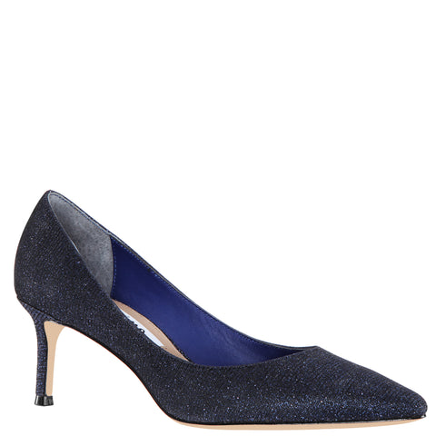 nina navy blue evening shoes