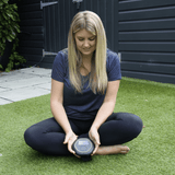 CELLER8, localised PEMF device being used whilst meditating