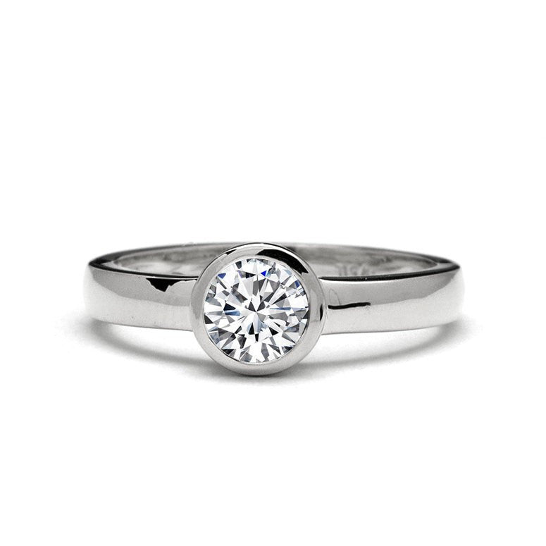  Low  Profile  Engagement  Ring  Chiara Ring  Juliet Oliver