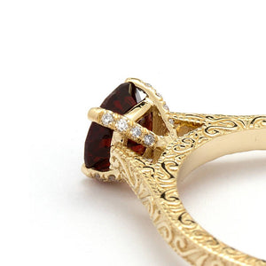 what is a garnet ring