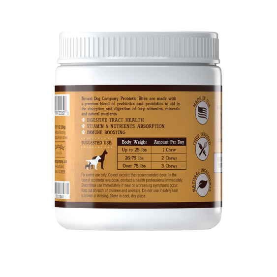 can probiotic help dogs dry skin