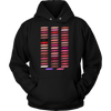 Lipsense 50 Shades Lip Color Swatches Unisex Pull-over Hoodie - 11 Colors AVAILABLE Plus Size: S-5XL - MADE IN THE USA
