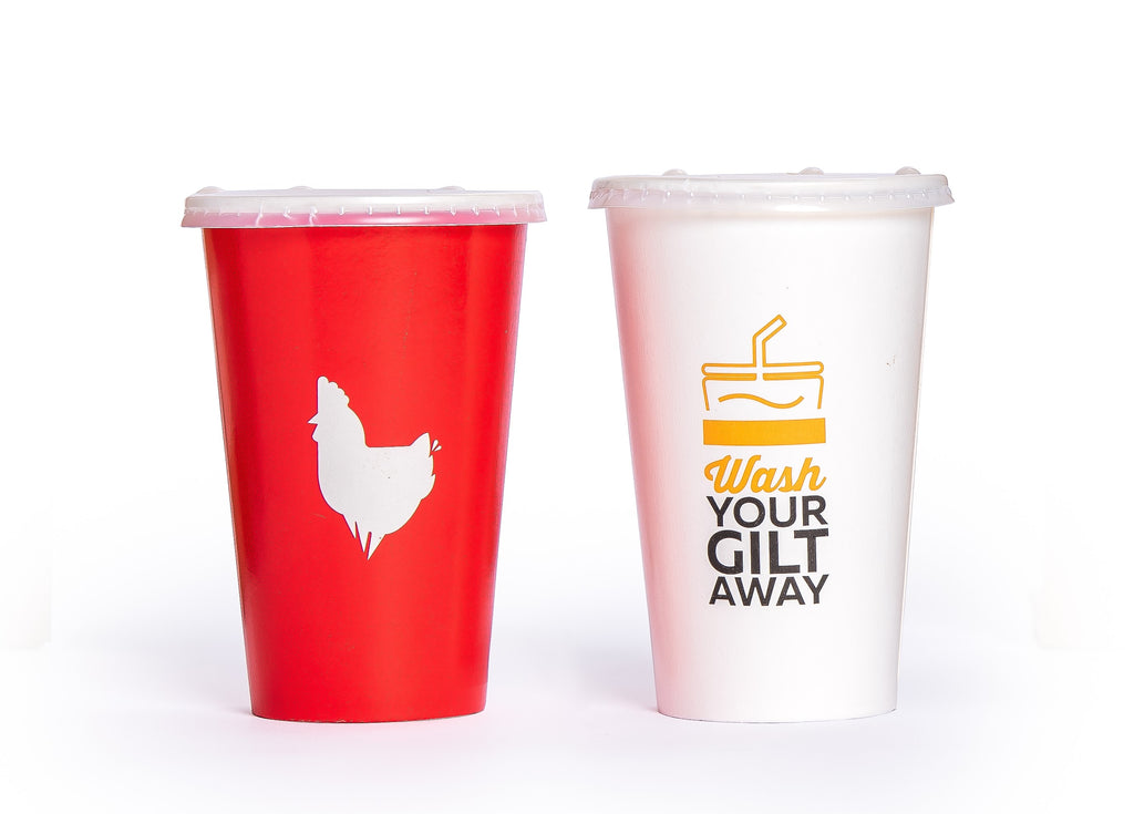 Custom Cold Paper Cups Eco Friendly Packaging Dubai 0068