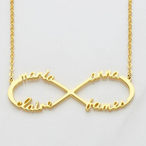 4 Name Necklace