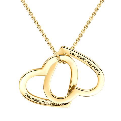 Gold Engrave Necklace