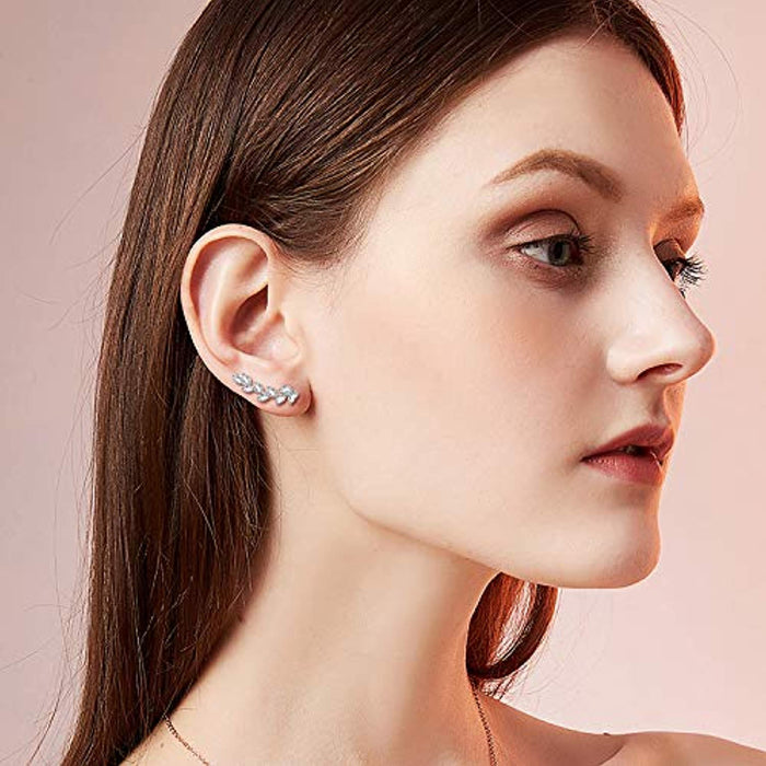 Hypoallergenic 925 Sterling Silver Ear 