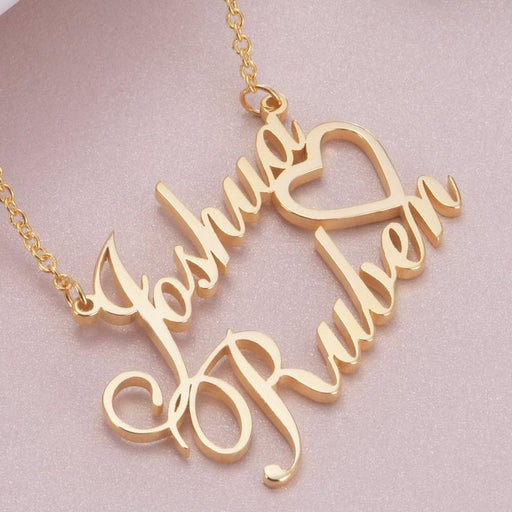 Name Necklace Custom Personalized Necklace Yafeini