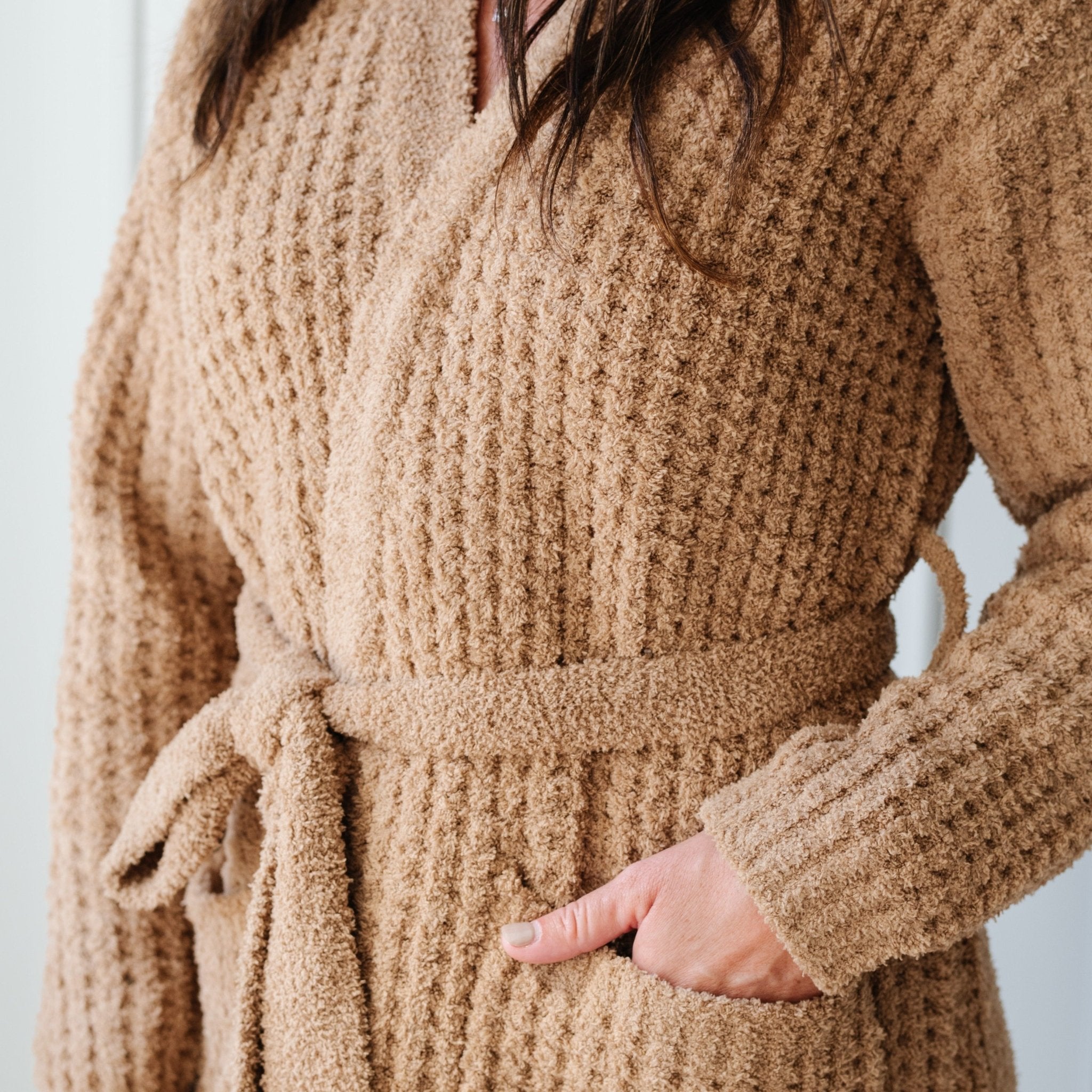 WAFFLE KNIT ROBES-image-16