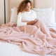 RIBBED BAMBONI® THROW BLANKETS