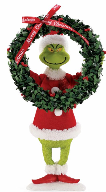 Whoville Christmas Decorations Grinch Tree Topper Xmas Holiday Winter New  Year