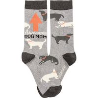 Awesome Dog Mom Socks, One size fits most