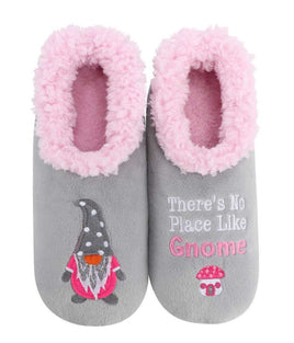 Gnome Slippers from Snoozies, Anti slip No place like Home Moccasin