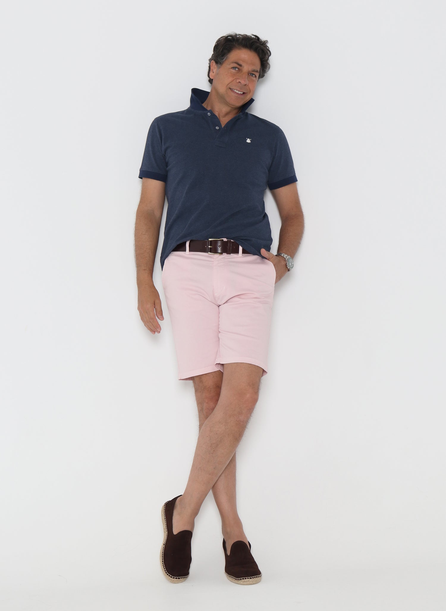 Men's Pale Pink Chino Bermuda Shorts – El Capote