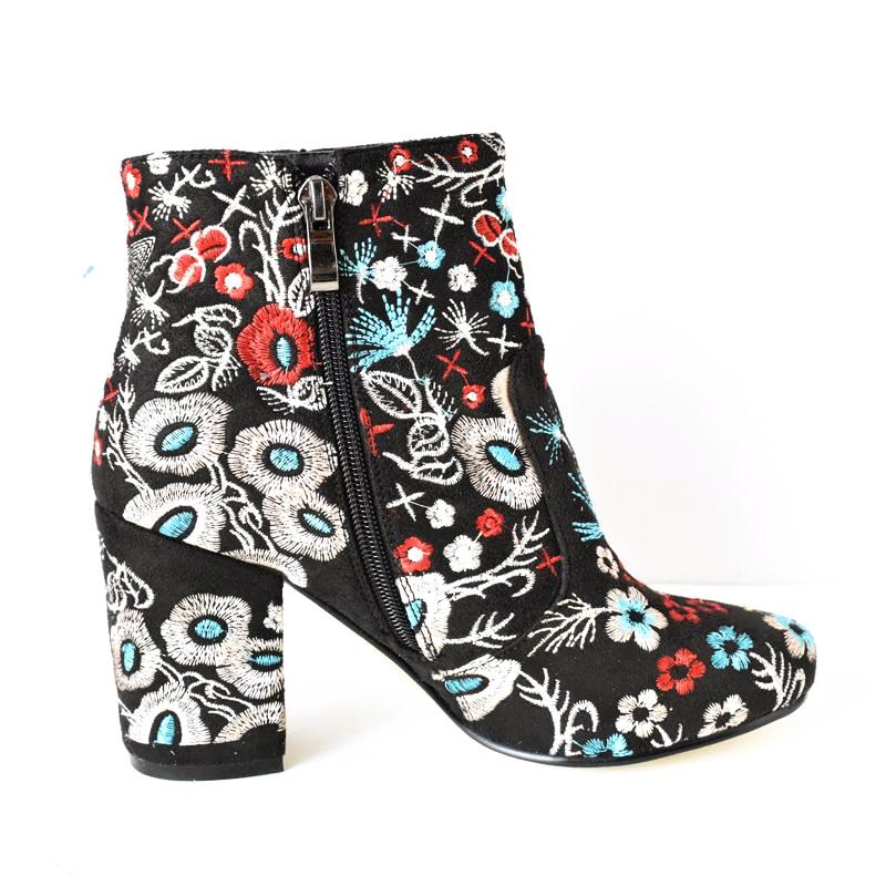 Woodstock Embroidery Boots – The Boho Bloom