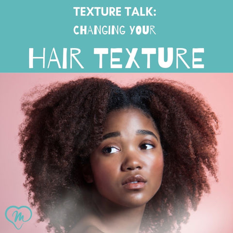 how to change hair texture