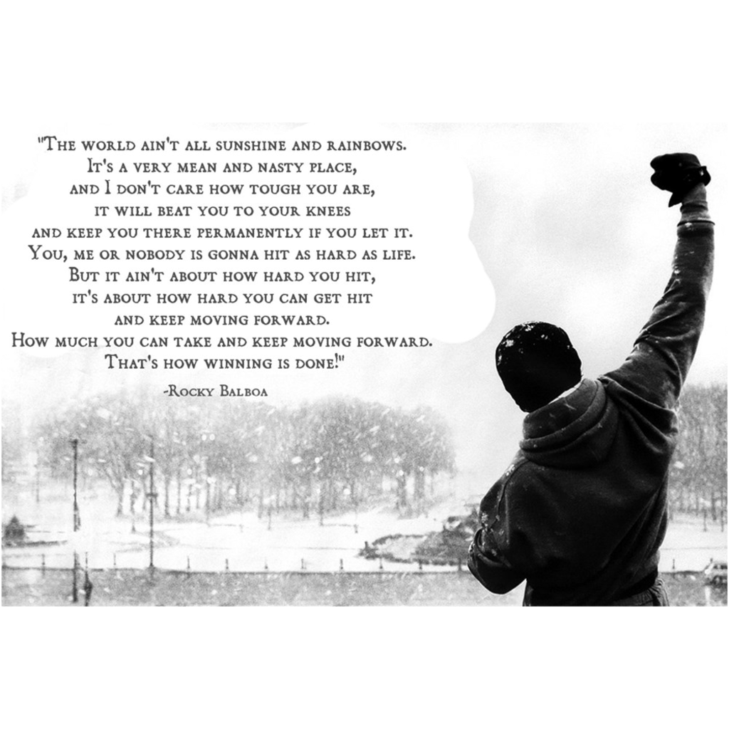 rocky balboa speech about getting beat down