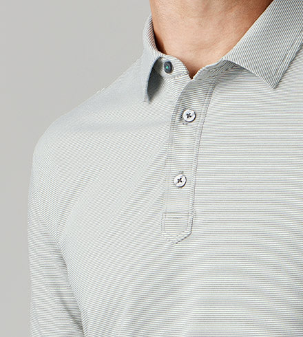 LS1401 Monterey Microstripe Polo