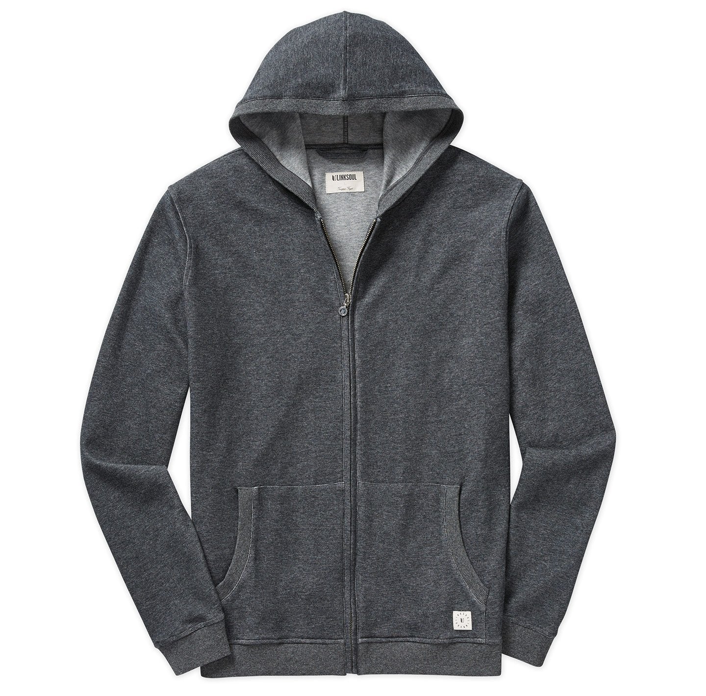 Double-Knit Full-Zip Hoodie