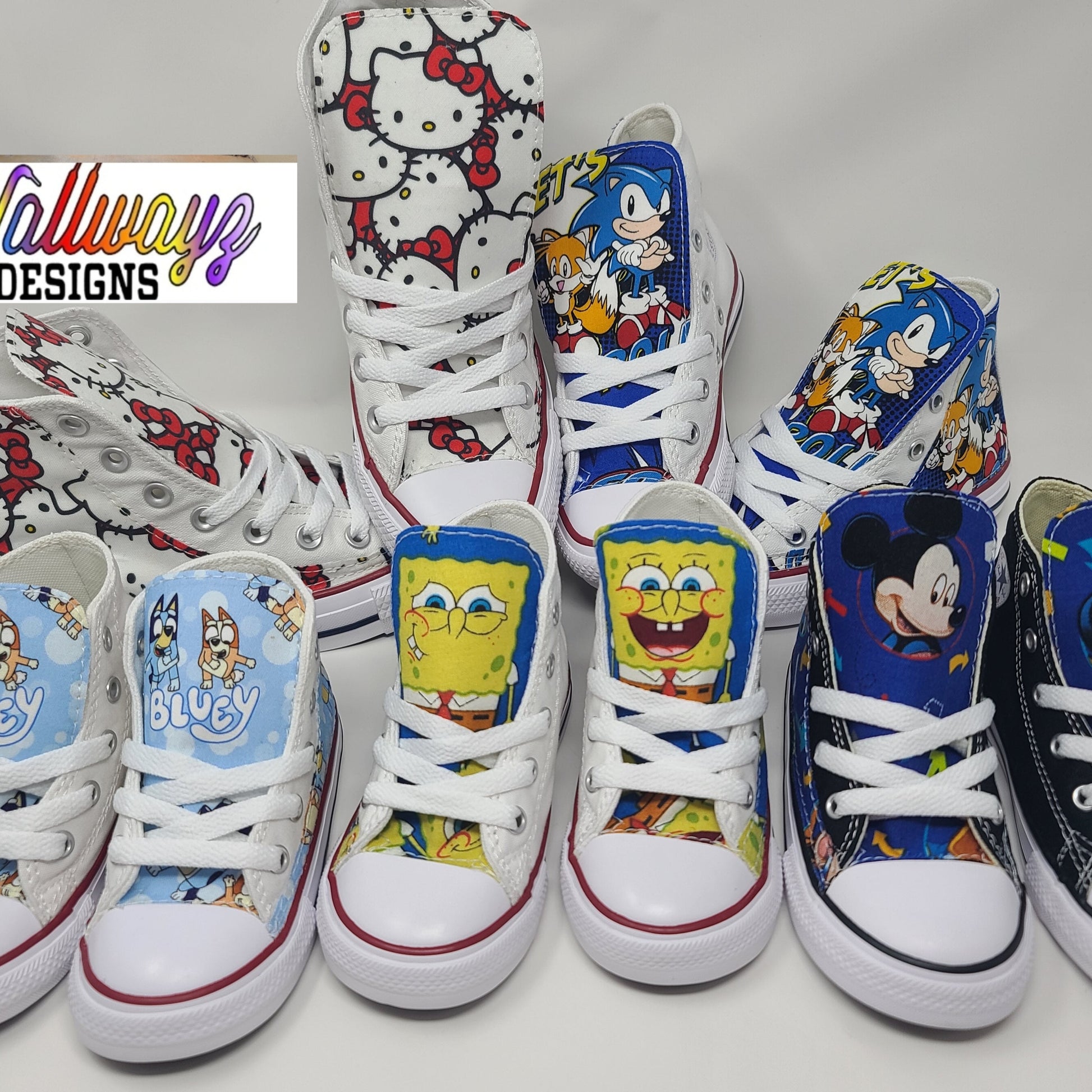 Kitty Converse Shoes – Hallwayz Designs