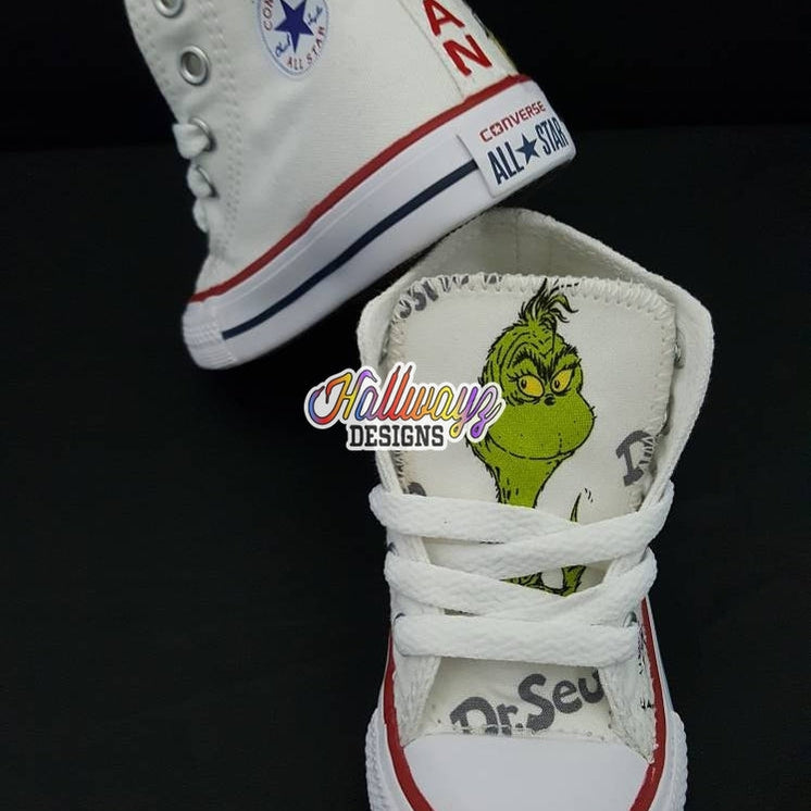 Dr.Seuss Converse Shoes Hallwayz Designs
