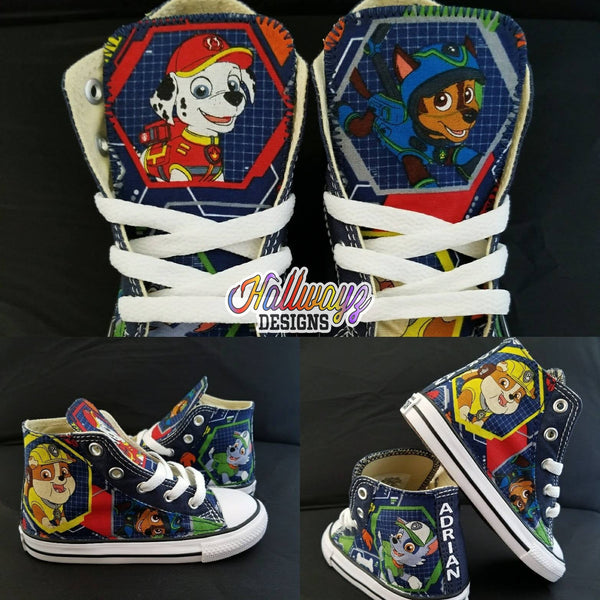 paw patrol converse for toddlers