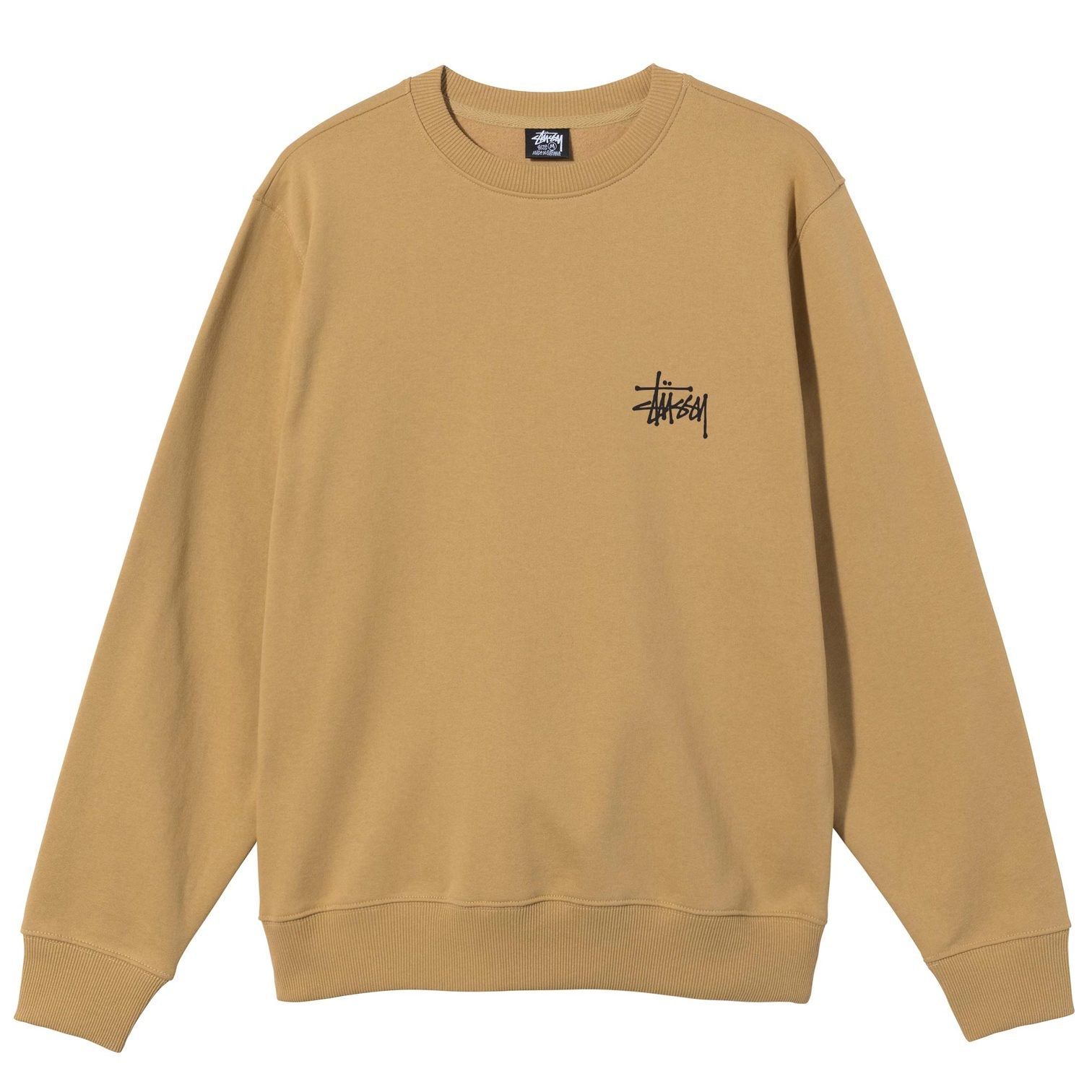 Basic Stussy Crew - Khaki