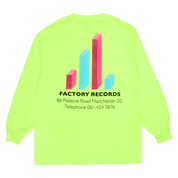 FACTORY LONG SLEEVE T-SHIRT - SAFETY GREEN