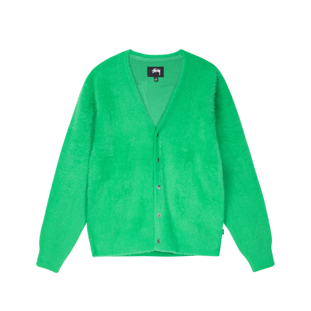 Unspoken | Stussy Shaggy Cardigan - Kelly