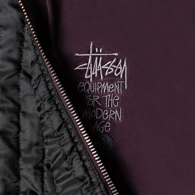 Unspoken | Stussy Canvas Insulated Work Jacket - Purple