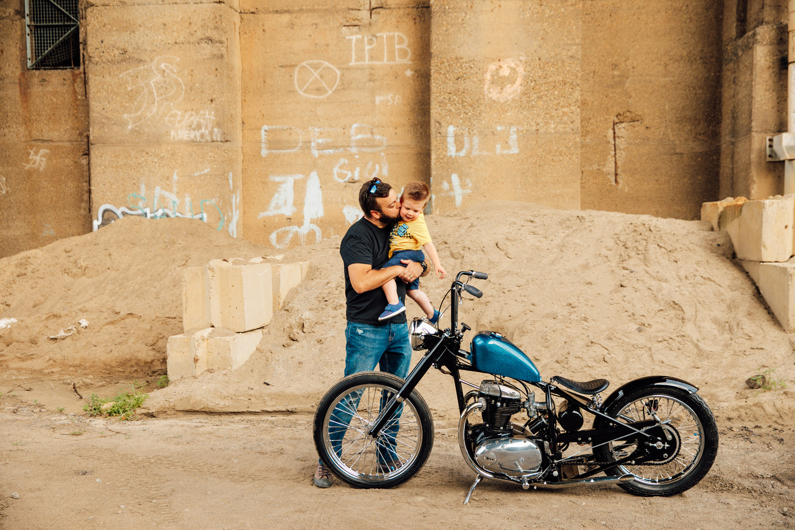 BSA Lightning Bobber Chopper Custom Motorcycle Pittsburgh