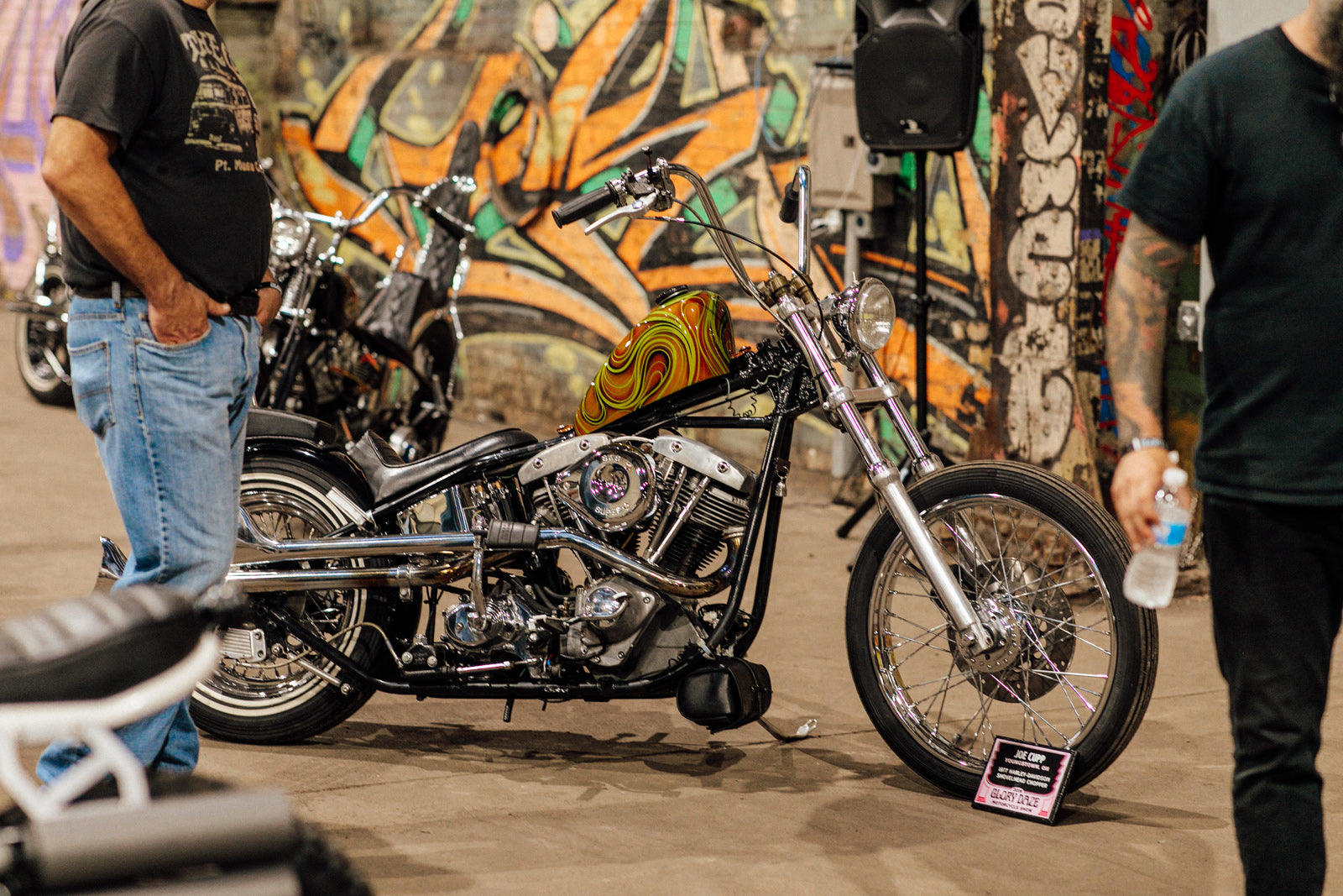 Glory Daze Vintage Custom Motorcycle Chopper Show Pittsburgh PA