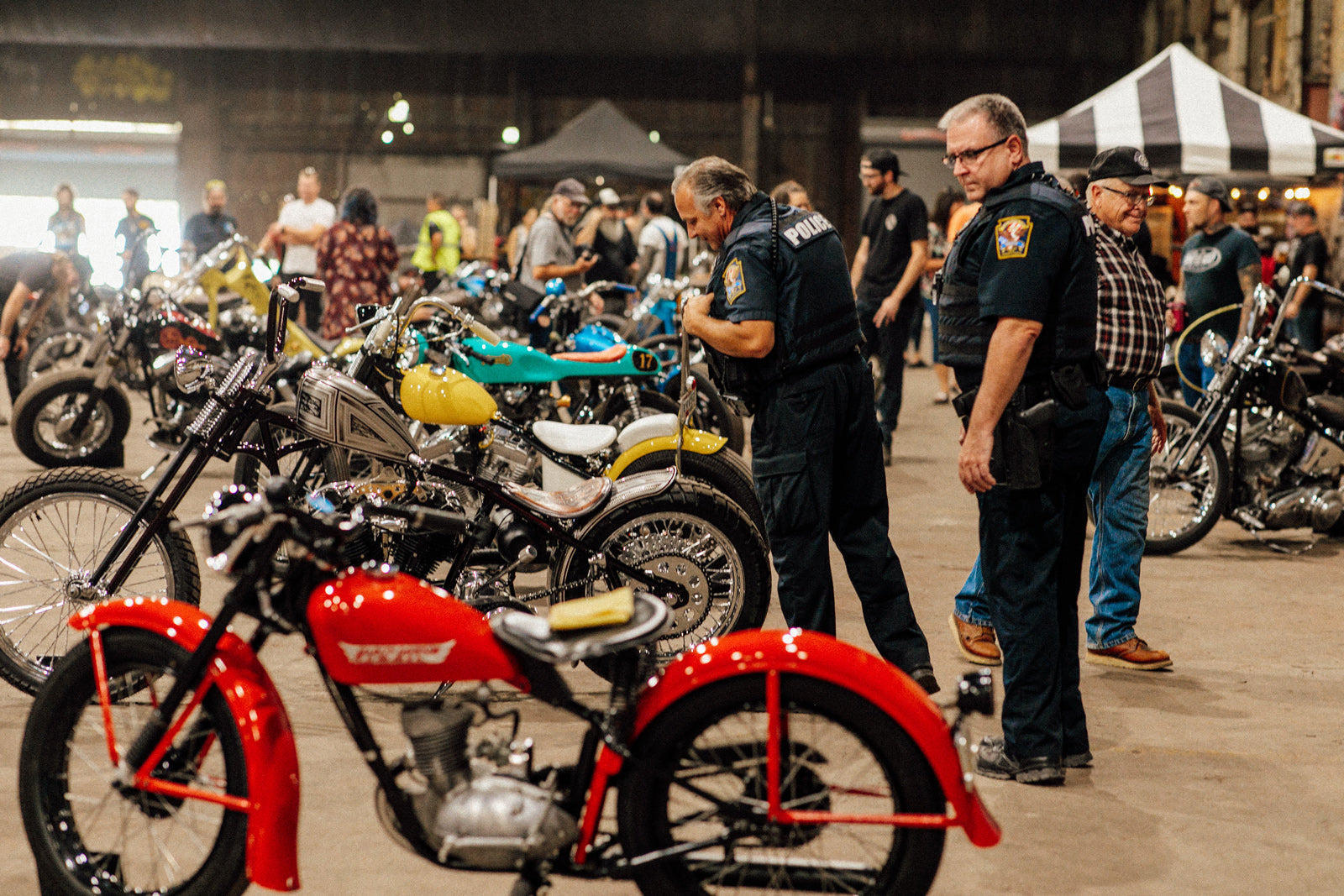 Glory Daze Vintage Custom Motorcycle Chopper Show Pittsburgh PA