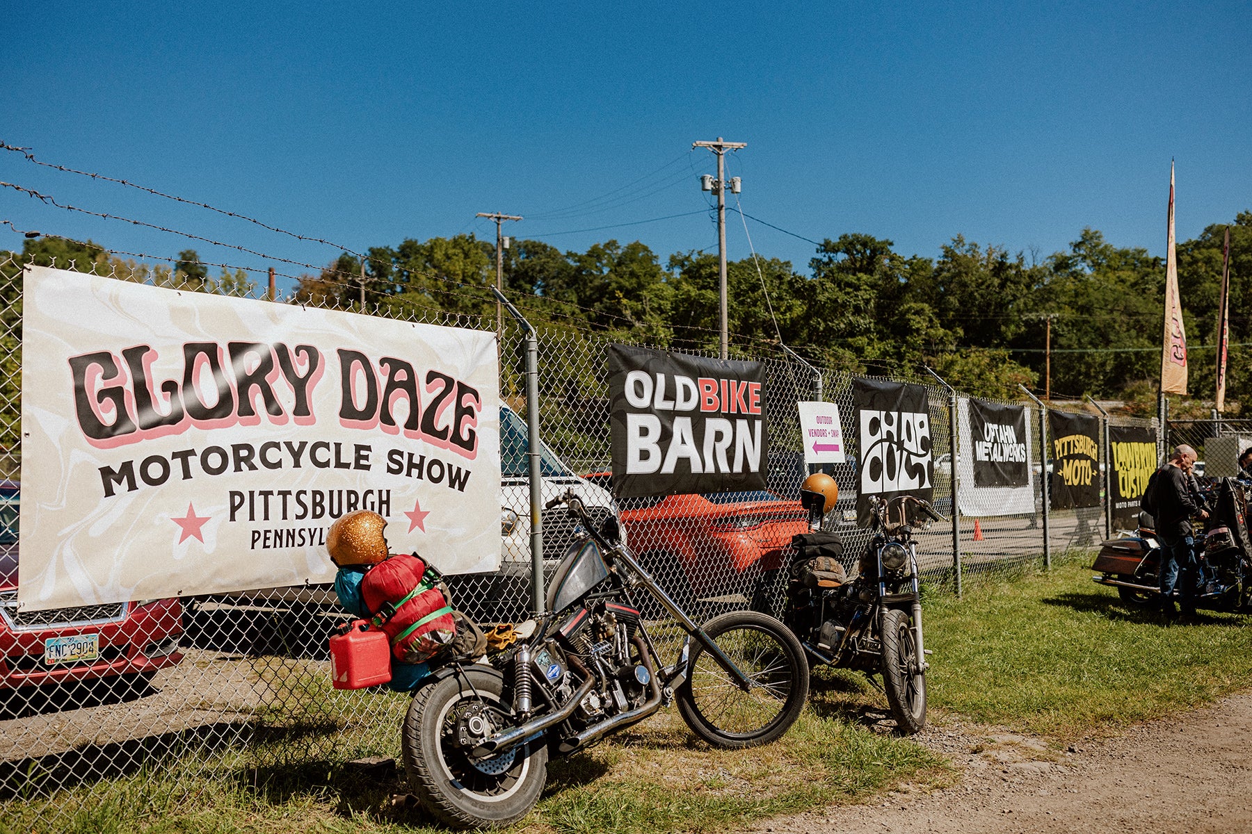 Glory Daze Vintage Custom Motorcycle Chopper Show Pittsburgh PA 2022