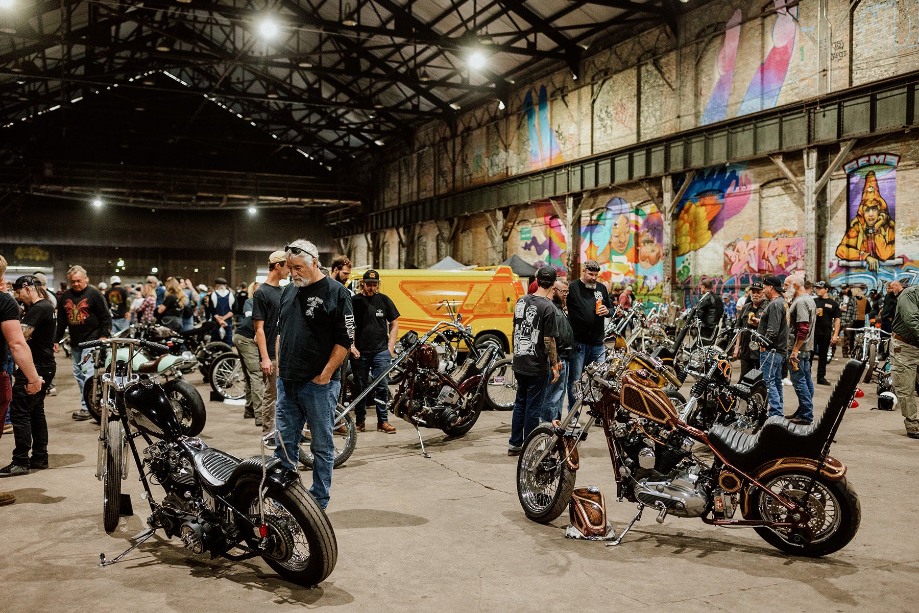 Glory Daze Vintage Custom Motorcycle Chopper Show Pittsburgh PA 2022