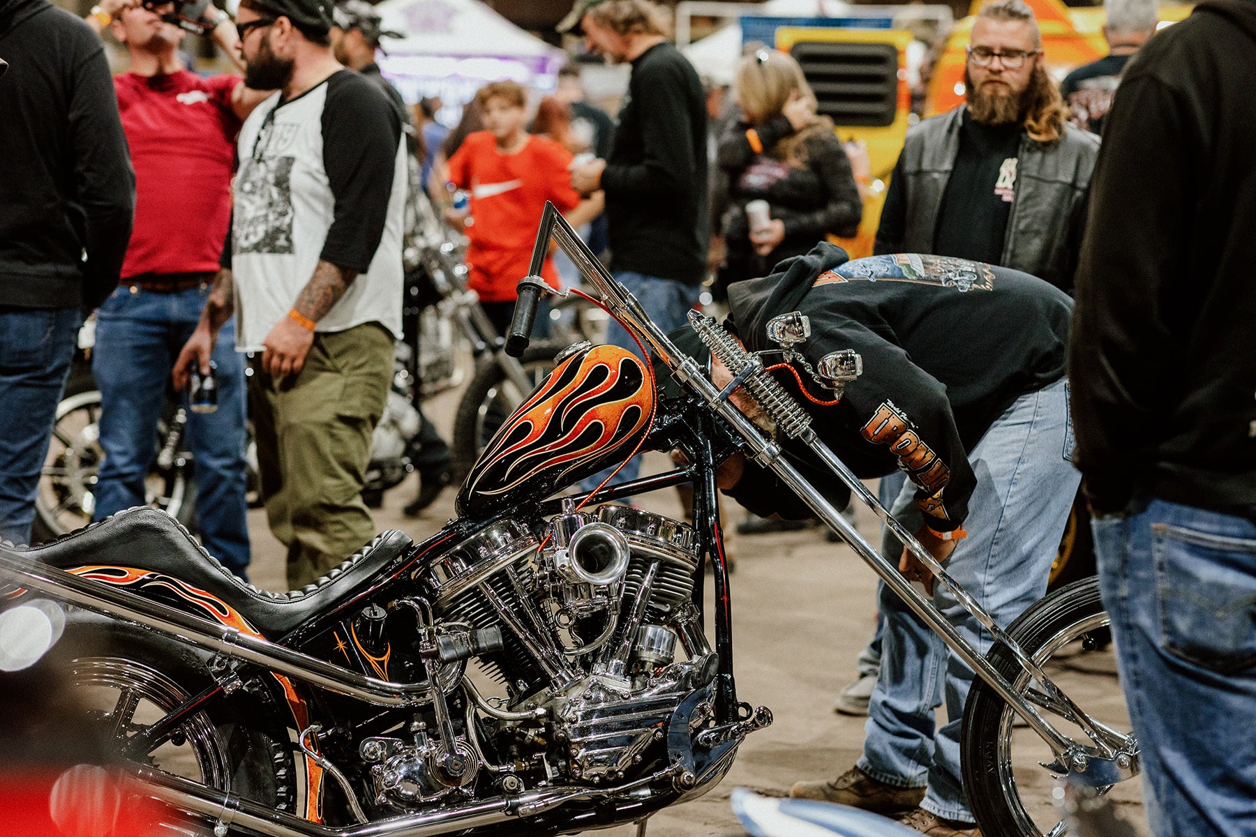 Glory Daze Vintage Custom Motorcycle Chopper Show Pittsburgh PA 2022