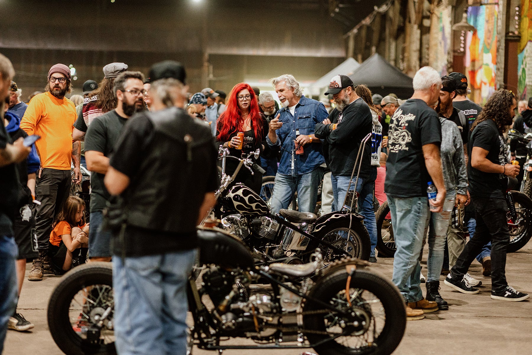 Glory Daze Vintage Custom Motorcycle Chopper Show Pittsburgh PA 2022