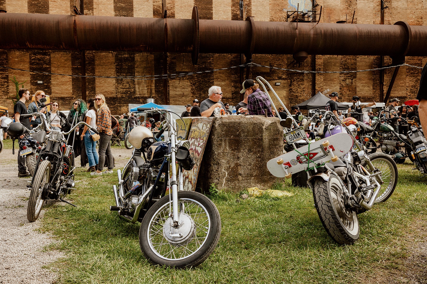 Glory Daze Vintage Custom Motorcycle Chopper Show Pittsburgh PA 2022