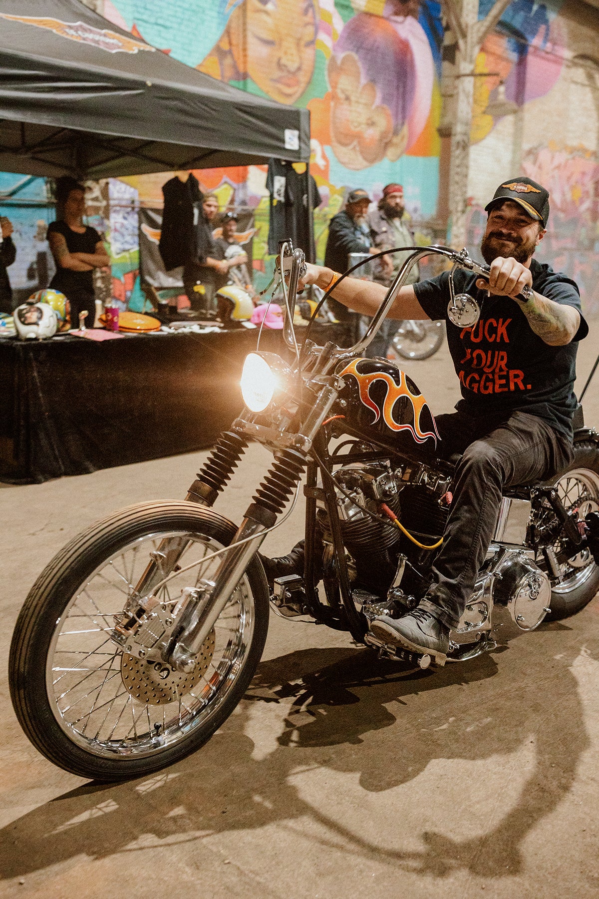 Glory Daze Vintage Custom Motorcycle Chopper Show Pittsburgh PA 2022