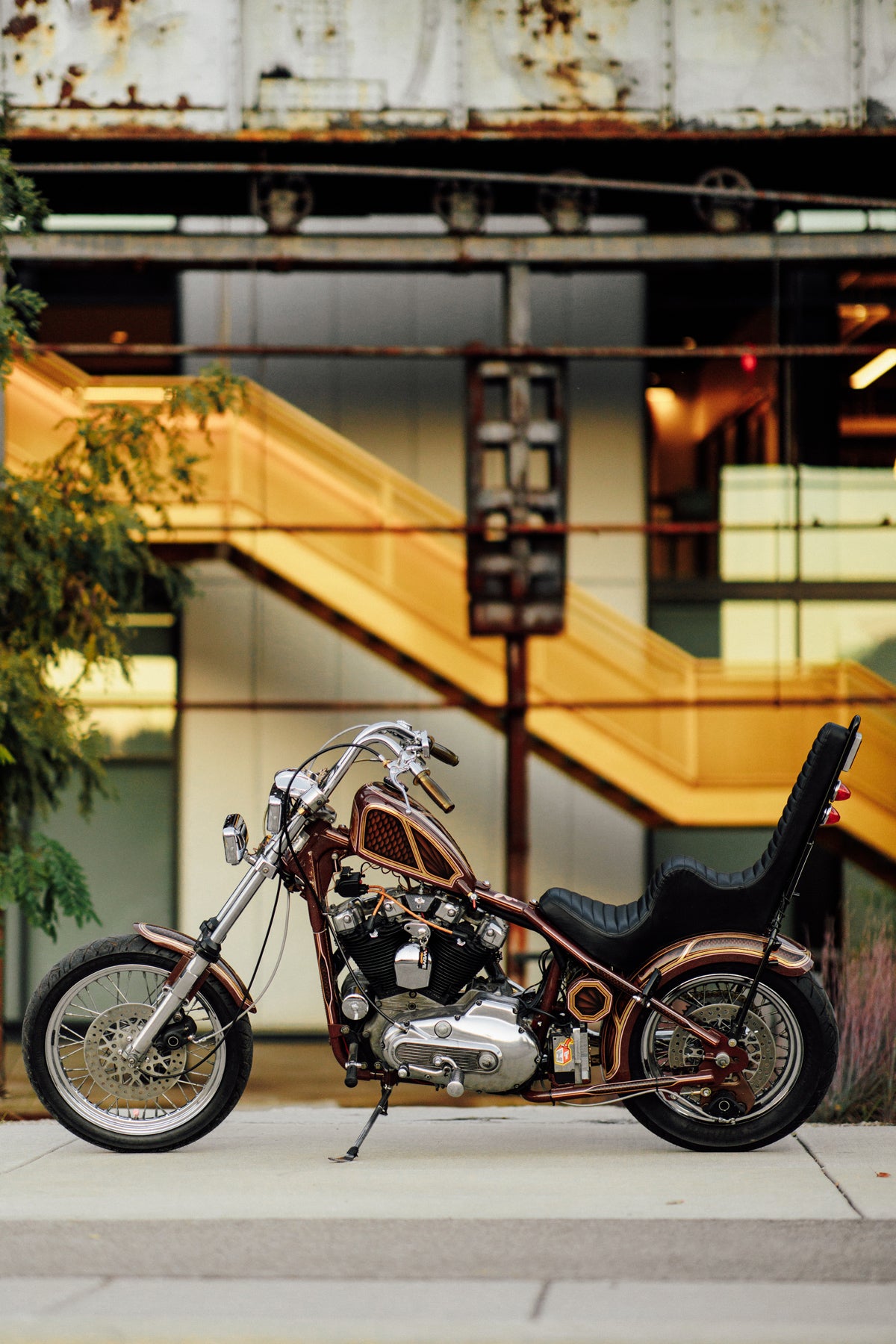 Harley-Davidson Sportster chopper Raymond Karhut Pittsburgh Moto