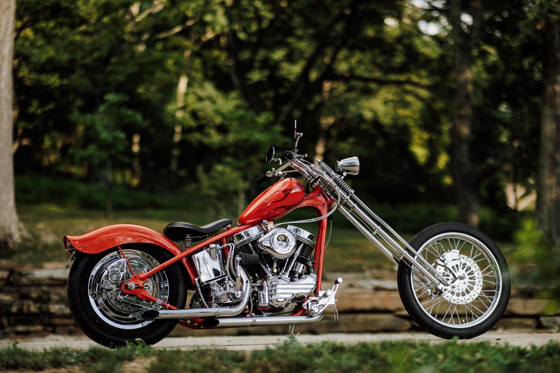 Harley-Davidson FLH Panhead Mark Klos Pittsburgh Moto