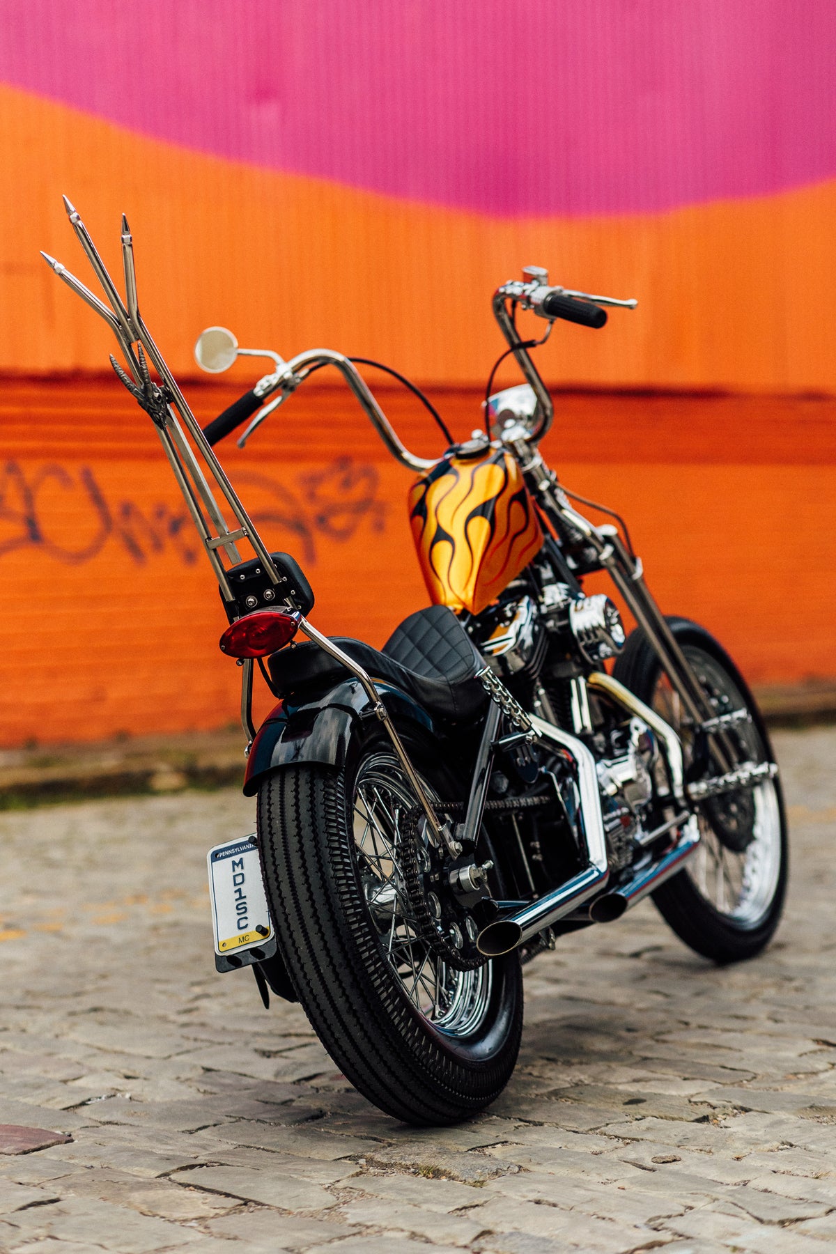 Harley-Davidson Sportster XL1200 chopper Pittsburgh Moto Dan Ford
