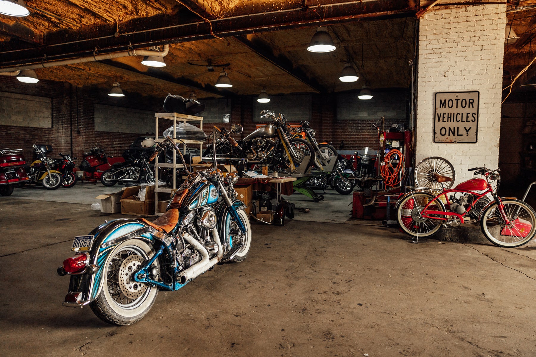 Lost Souls Customz Pittsburgh Motorcycle Mechanic Chopper Repair Paint Shop